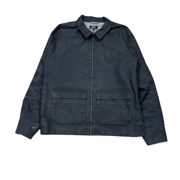 A.P.C. Liverpool Cotton Shirt Jacket Men's Large Utility Chore Streetwear